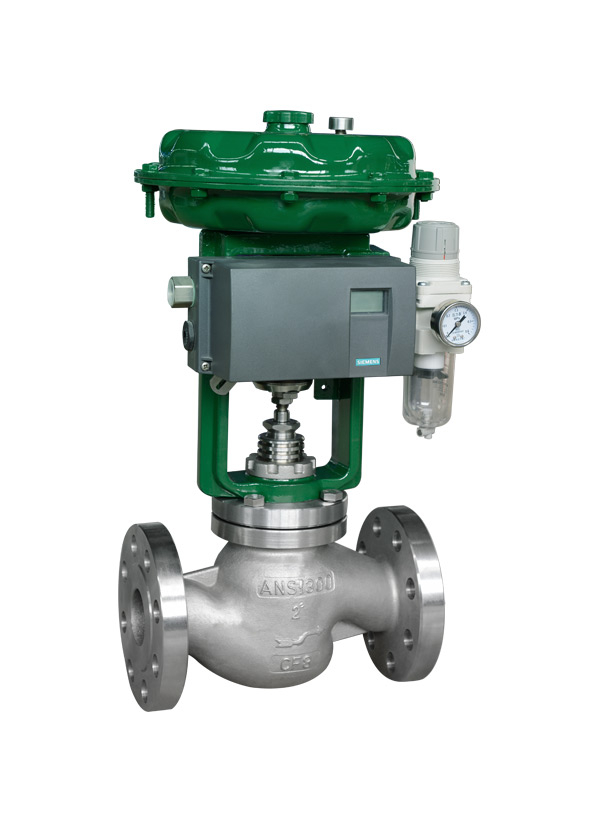 气动单座顶部导向调节阀