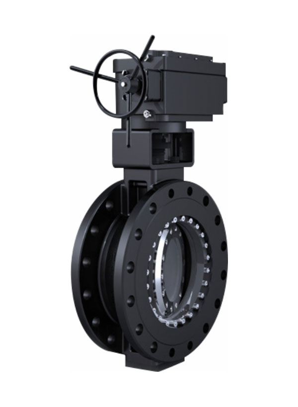 高温高压五偏心蝶阀